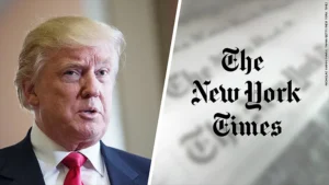 Trump jogi lépéseket fontolgat újságírókkal szemben, a New York Times nem hagyja magát