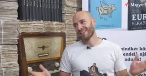 Győri Boldizsár haditudósító a harkivi hétköznapjairól mesélt