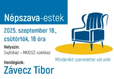 Závecz Tibor közvéleménykutató, a választások kimeneteléről a Népszava esten