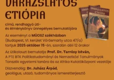 Varázslatos Etiópia - Utazás geográfus szemmel című könyv bemutatója