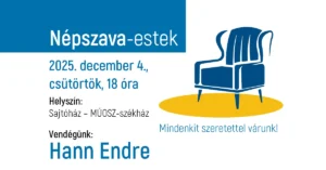 Népszava estek - vendég: Hann Endre