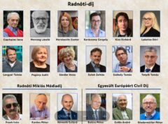 Radnóti Miklós Antirasszista-díj átadási ünnepség