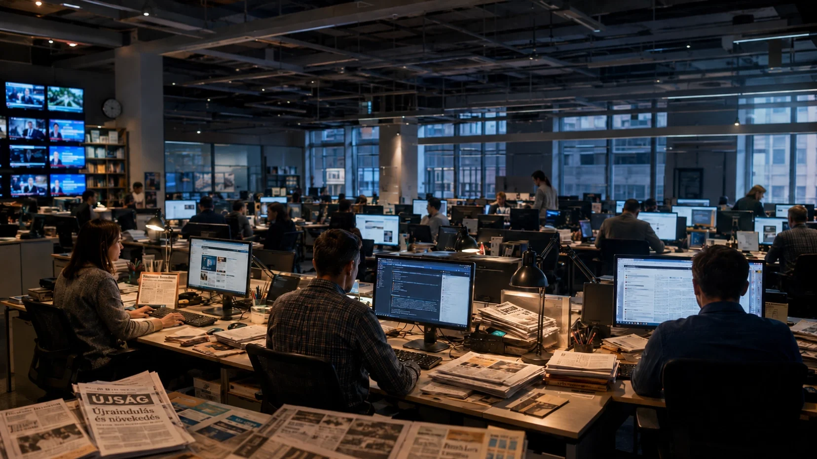 Nem veszi el az újságírók munkáját a mesterséges intelligencia, de gyökeresen átalakítja a szerkesztőségeket