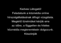 Új felirat jelent meg a hétvégén a hirado.hu-n