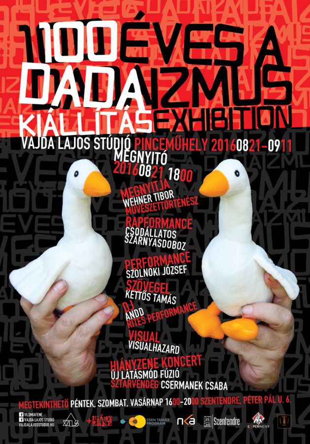 A centenáriumi kiállítás plakátja