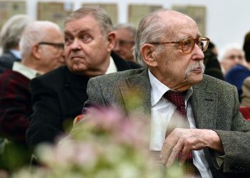 A 100 éves Tatár Imre köszöntése