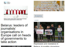 Nemzetközi összefogás a belarusz újságírókért