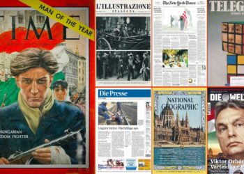 A címlapok alapján Kádár valósággal Horthy Miklós inverze