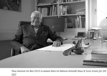 Elment egy legendás újságíró és szerkesztő: Theo Sommer