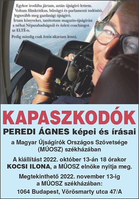 KAPASZKODÓK- Peredi Ágnes fotókiállítsa