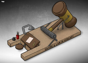 Karikatúrák a bíróságon