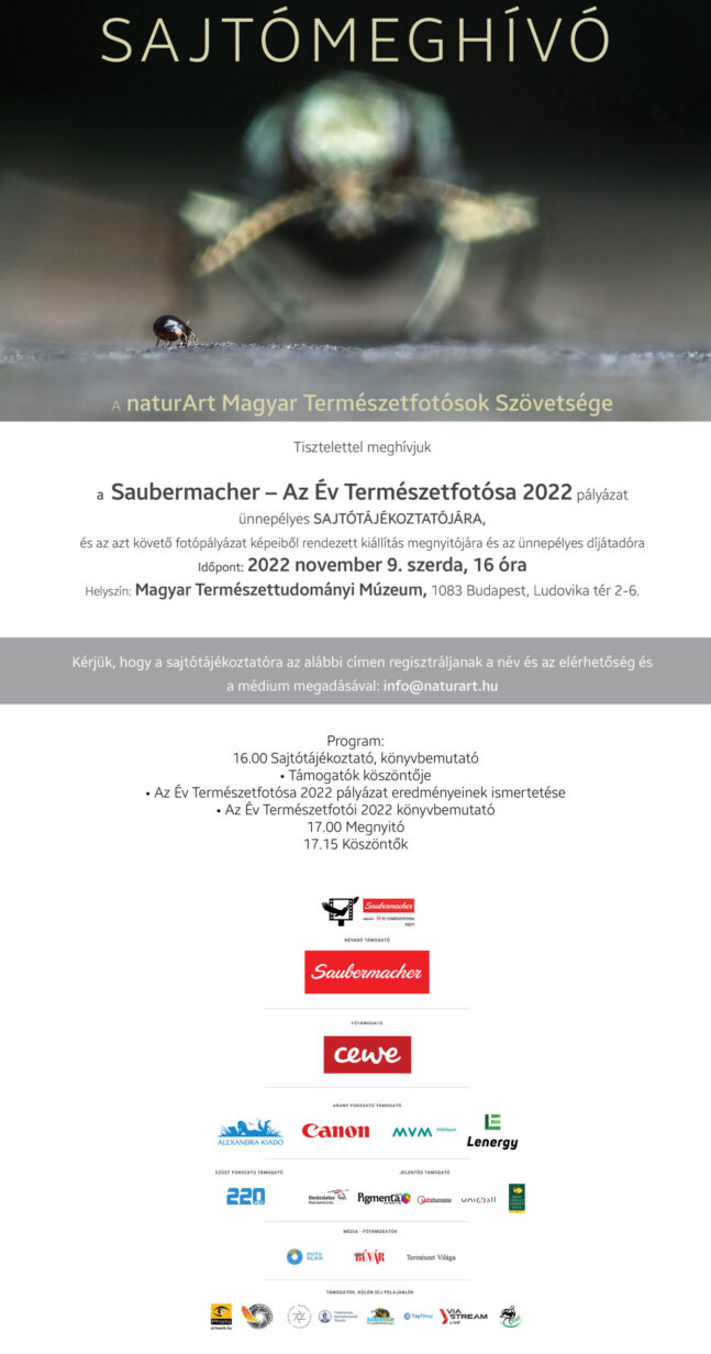 Saubermacher - Az Év Természetfotósa 2022