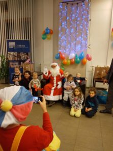 Mikulás a Sajtóházban