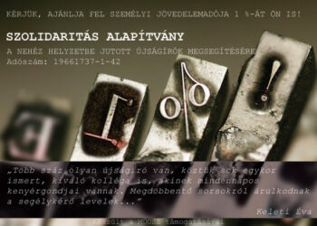 1% – a nehéz helyzetbe jutott kollégáinkért