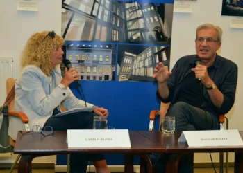 Magyar Bálint volt László Ágnes újságíró vendége