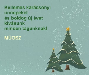 Kellemes ünnepeket!