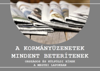 Megyei újságok – központosított propaganda