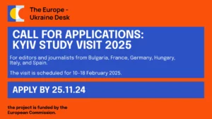Pályázat Ukrajna iránt érdeklődő újságíróknak