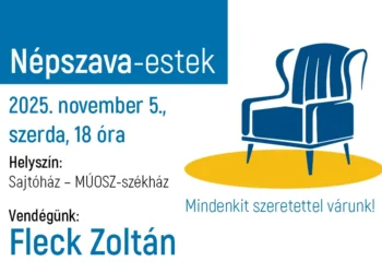 Népszava estek – vendégünk Fleck Zoltán