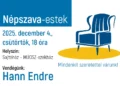 Népszava estek – vendég: Hann Endre