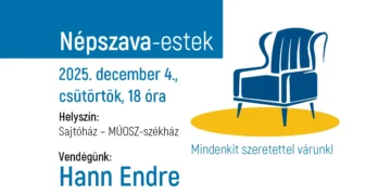 Népszava estek – vendég: Hann Endre